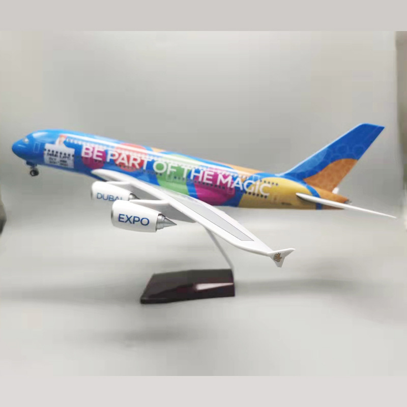 Resin Art Alphabet - Schaal 1:160 46 cm vliegtuigmodel 380