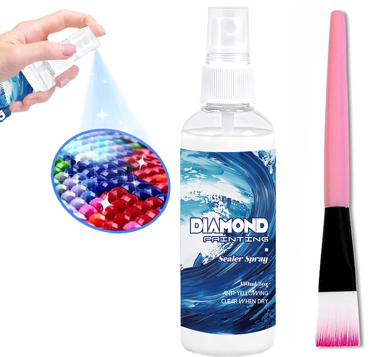 150ml Diamant Schilderij Verze - Resin Art Work recensie en prijs