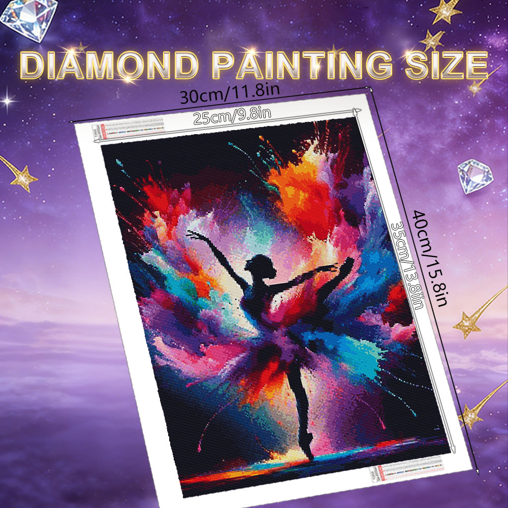 HUACAN 5d DIY Diamant Mozaïek  - Resin Art Wallpaper recensie en prijs