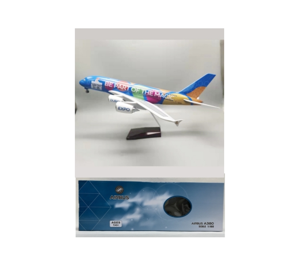Schaal 1:160 46 cm vliegtuigmo - Resin Art Alphabet recensie en prijs