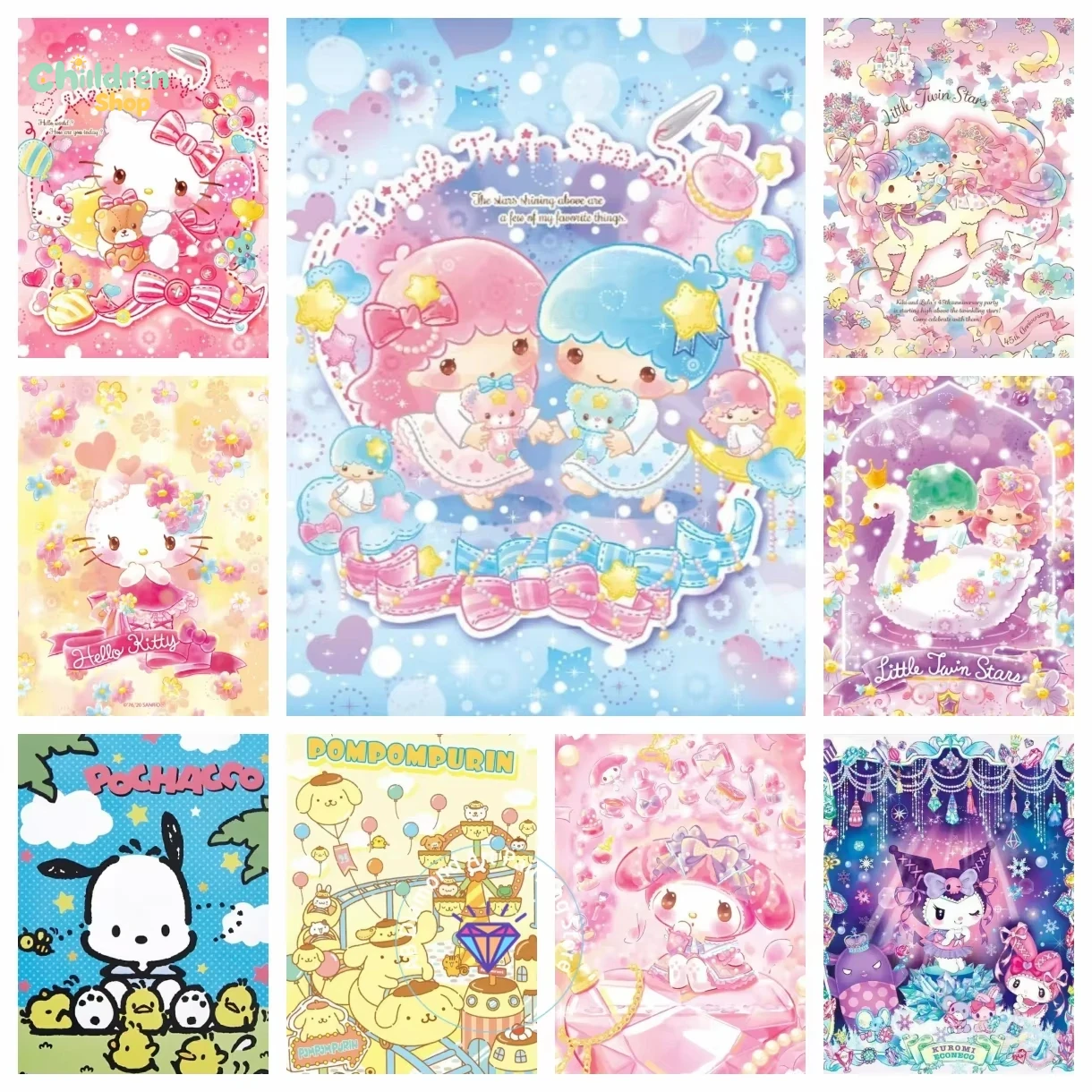 Sanrio Cinnamoroll Kuromi Gemi - Resin Art Work recensie en prijs