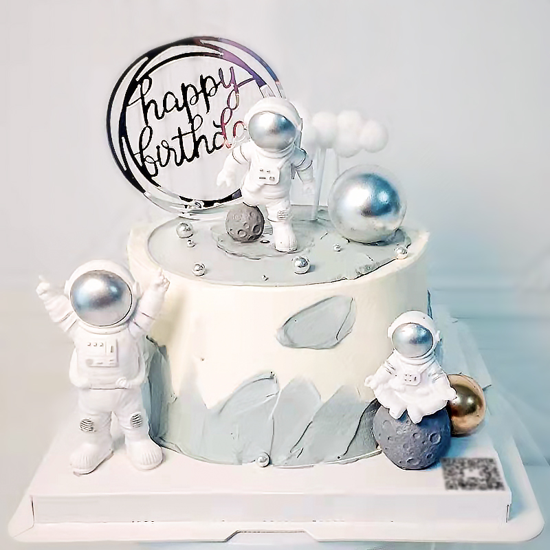 Astronaut Cake Topper voor Out - Resin Art Alphabet recensie en prijs