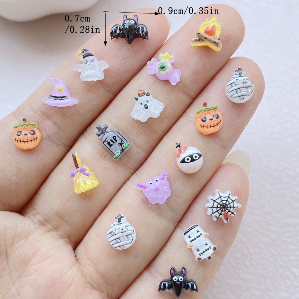 100 Stuks Halloween 3d Nail Ar - Resin Art Equipment recensie en prijs