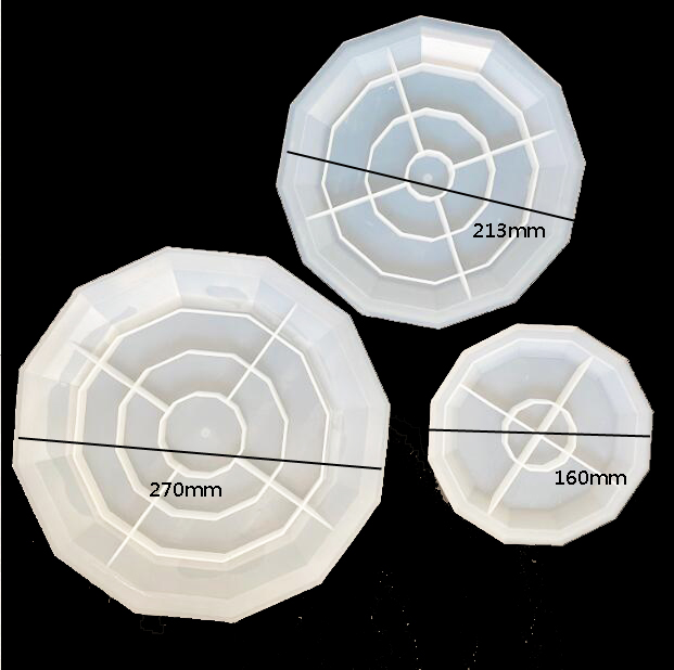 3-laags siliconen mal voor UV- - Resin Art Equipment recensie en prijs