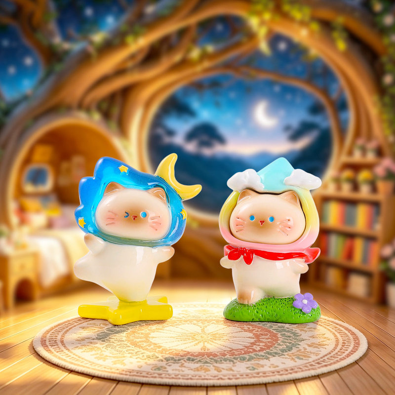 Schattige kat, weer, rondreize - Resin Art Case recensie en prijs